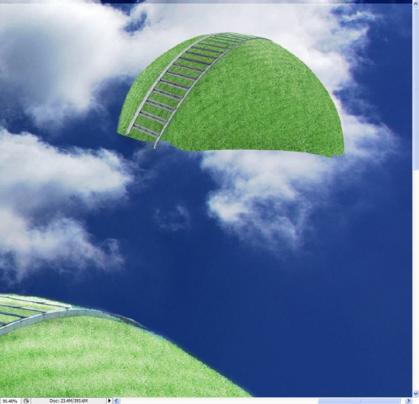 Creation of Up and Away: Step 25
