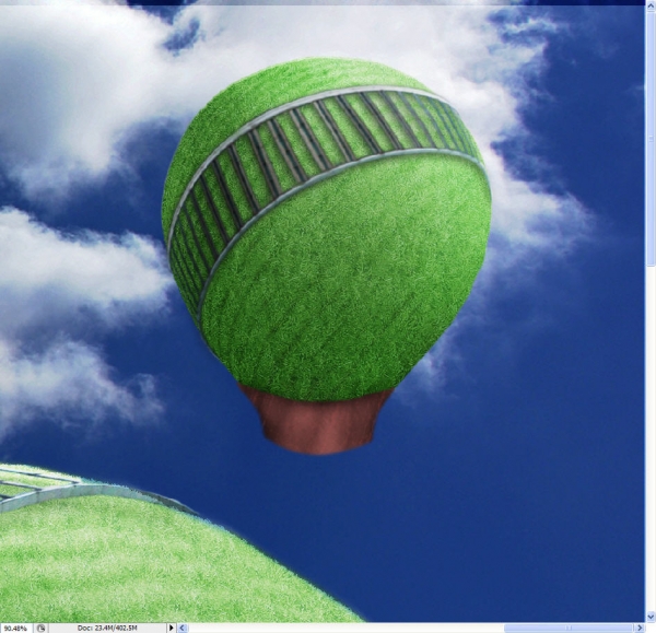 Creation of Up and Away: Step 29