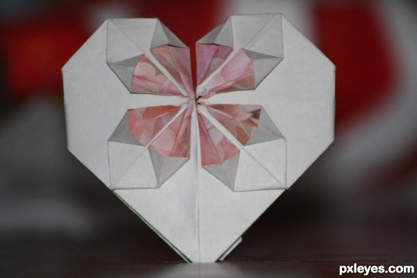 valentines origami. Valentine Origami, created by