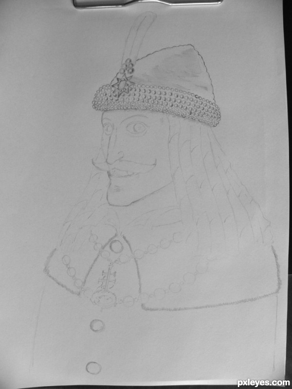 Creation of Vlad Tepesh: Step 2
