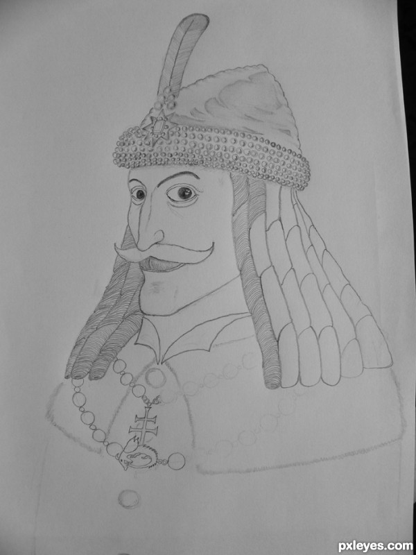Creation of Vlad Tepesh: Step 3