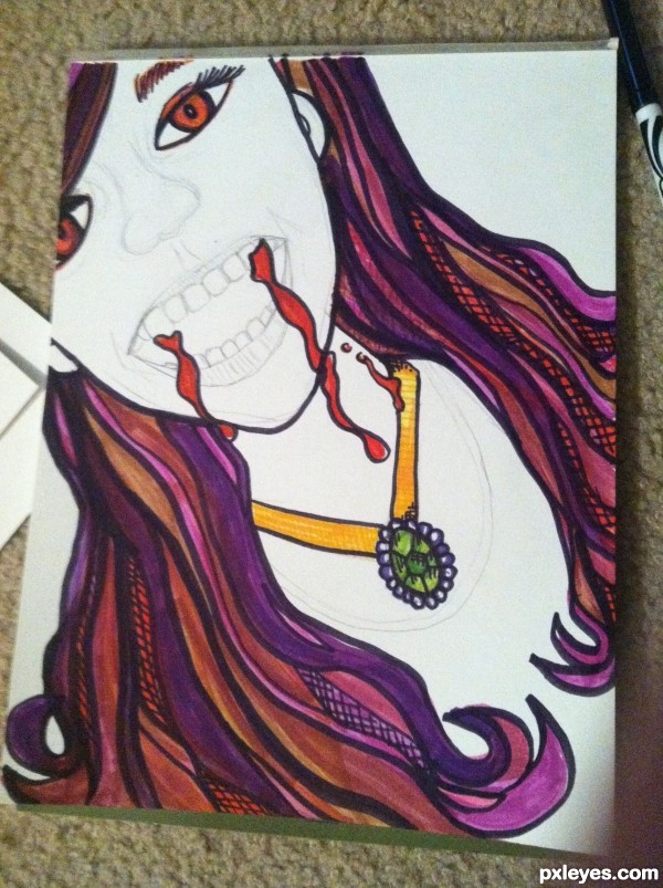Creation of Glamour, Glitz, and Gore: Step 3