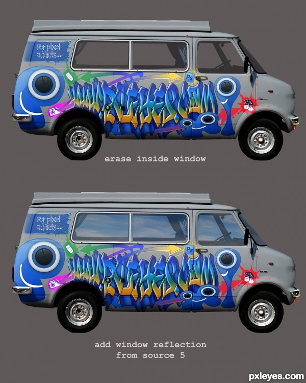 Creation of Company Van: Step 13