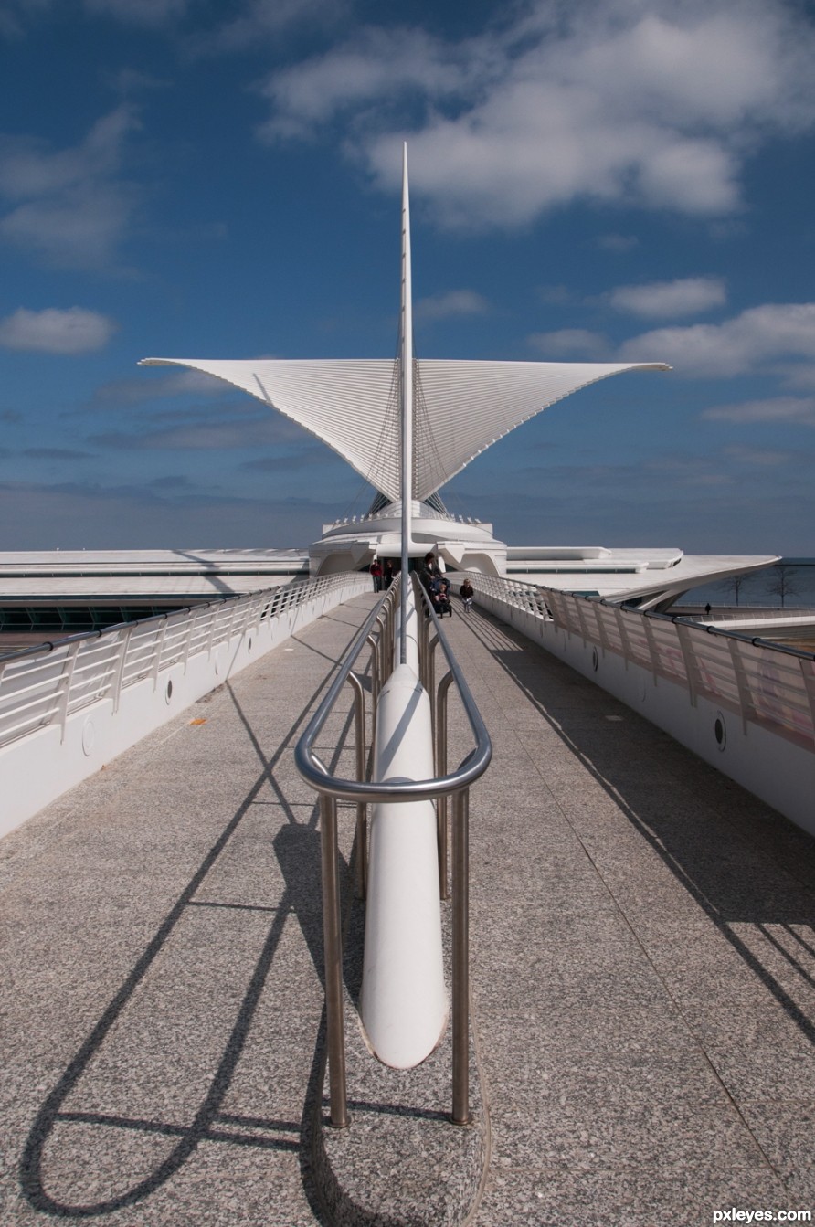 Walking bridge