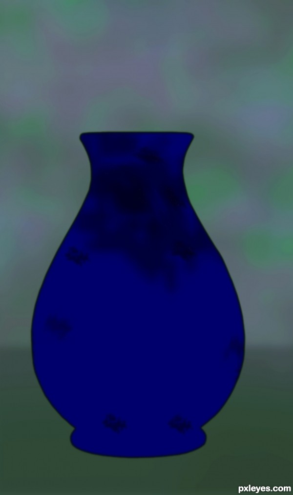 Creation of Moorcroft Frog Vase: Step 2