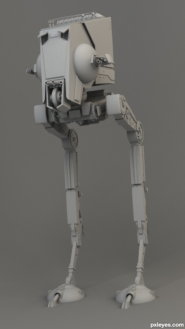 Creation of AT-ST: Final Result