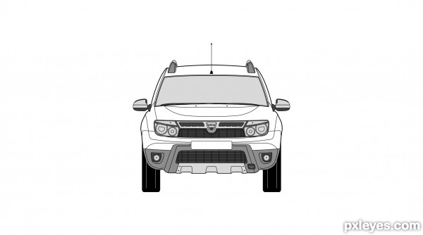 Creation of Dacia Duster: Step 1