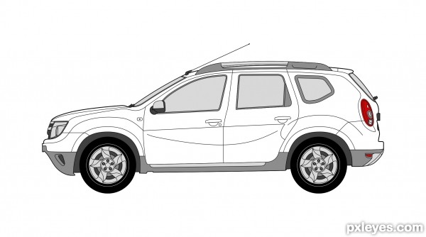 Creation of Dacia Duster: Step 2