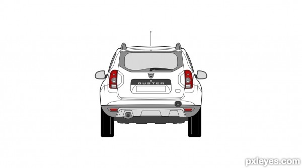 Creation of Dacia Duster: Step 3