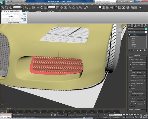 Creation of bugatti_veyron: Step 9