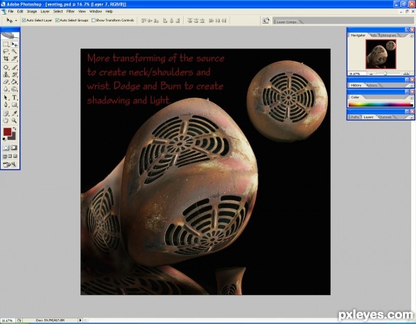 Creation of Venting: Step 2