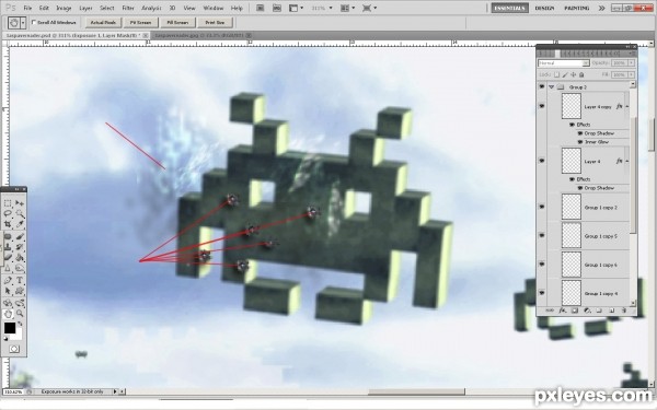 Creation of Out Numbered : Step 4