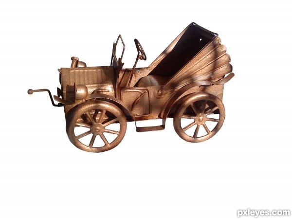 Creation of Melting Chocolate Car: Step 1
