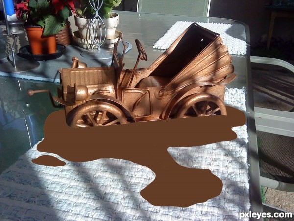 Creation of Melting Chocolate Car: Step 3