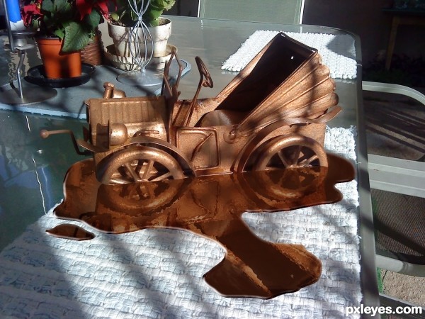Creation of Melting Chocolate Car: Step 6