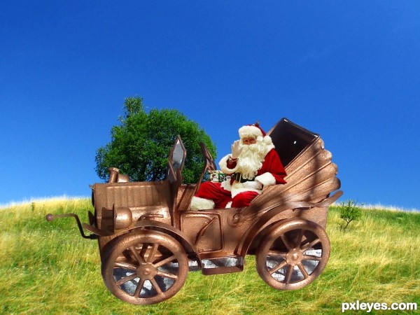 Creation of !! x-mas time !!: Step 3