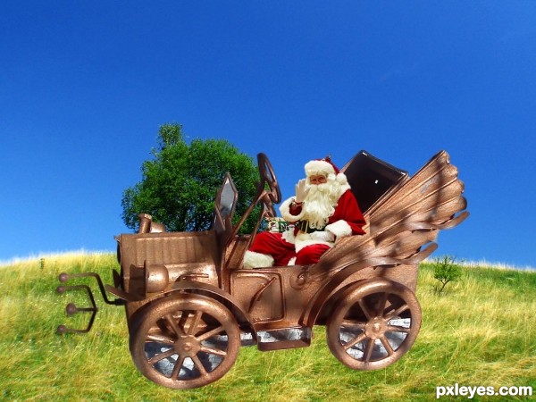 Creation of !! x-mas time !!: Step 4