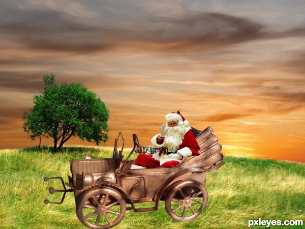 Creation of !! x-mas time !!: Step 7