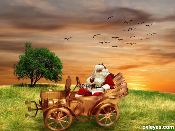 Creation of !! x-mas time !!: Step 9