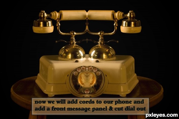 Creation of Novelty Phone: Step 3