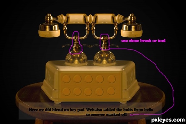 Creation of Novelty Phone: Step 8