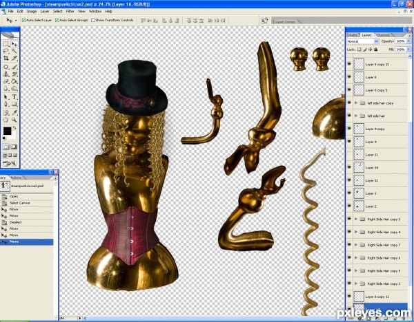 Creation of Hats Off, Mr. Bell: Step 4