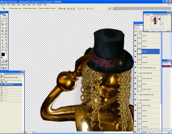 Creation of Hats Off, Mr. Bell: Step 5