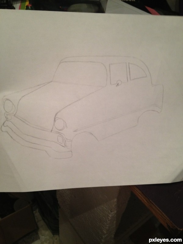 Creation of Red Car: Step 2