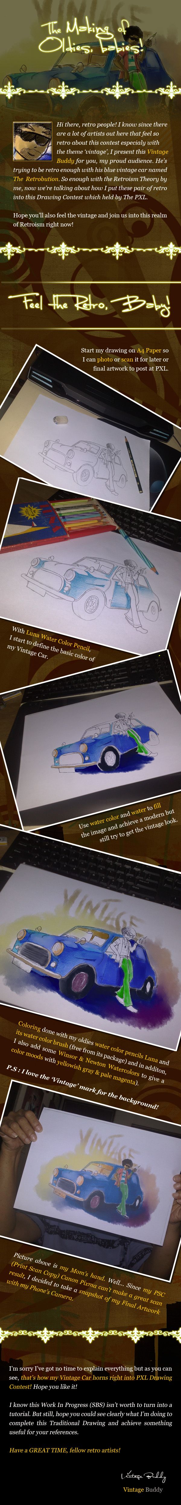 Creation of Oldies, Babies!: Step 1
