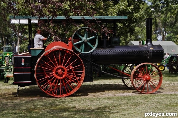 Old Steam Tractor