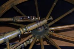 Old spinning wheel