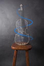 Transparent Violin