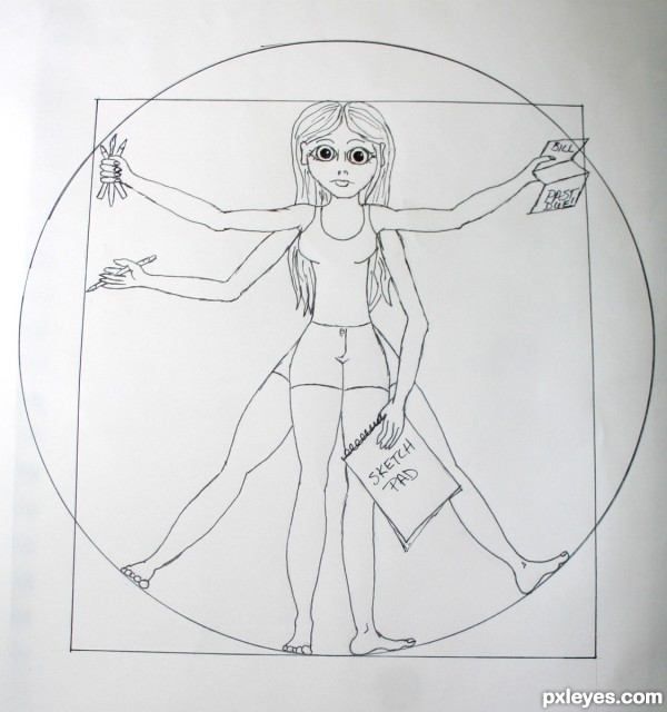 Creation of Starving Artist: Step 2