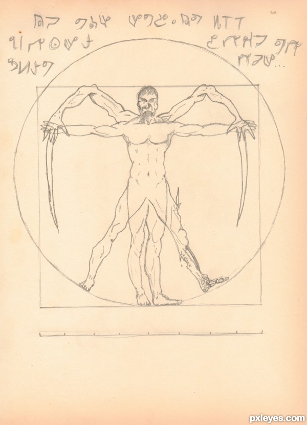 Creation of Study of a Necromorph: Step 2