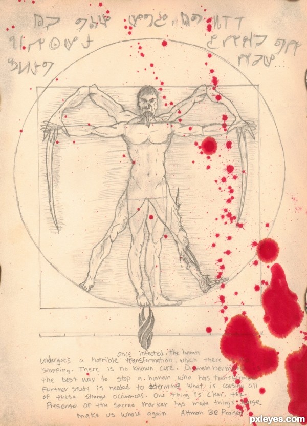 Creation of Study of a Necromorph: Step 4