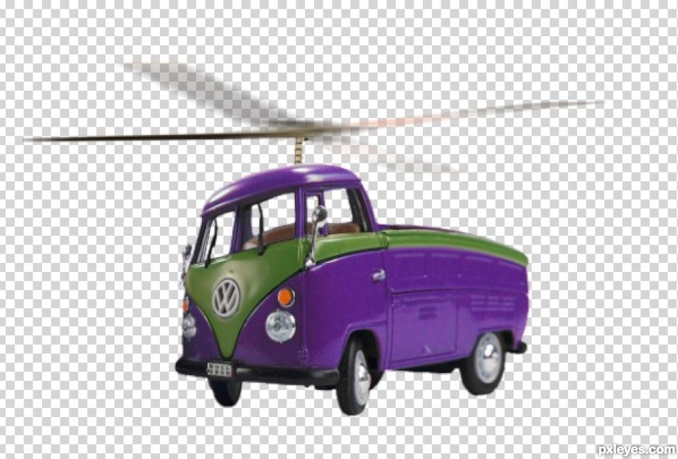 Creation of VW Airlines Featuring the Airbus: Step 2