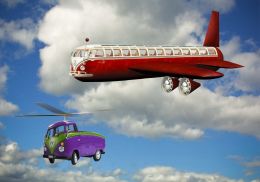 VW Airlines Featuring the Airbus Picture