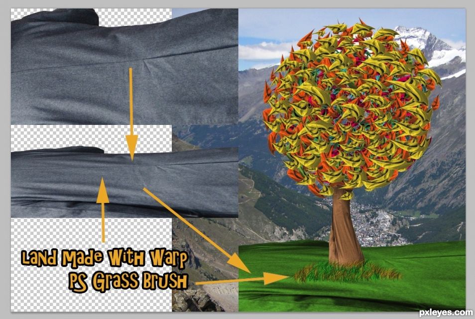 Creation of Umbrella Tree: Step 9
