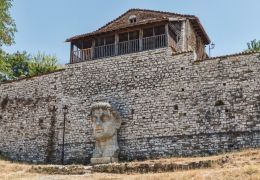 The wall of Constantine the Great, Berat