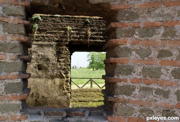 Ancient roman walls