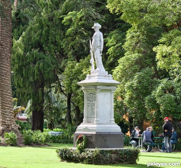 Boer War memorial