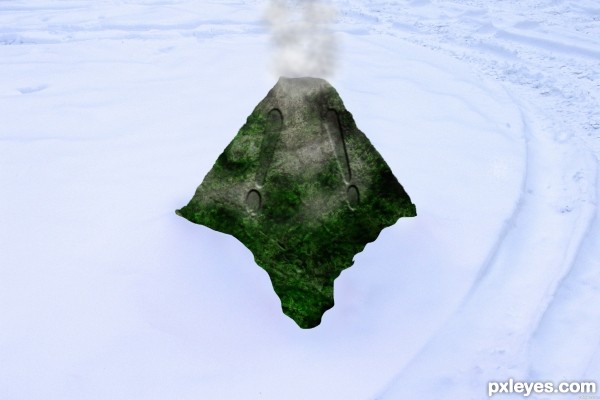 Creation of Caution Island: Step 13