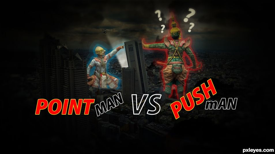 Pointman VS Pushman