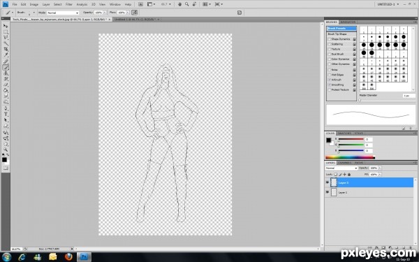 Creation of Ninja: Step 3