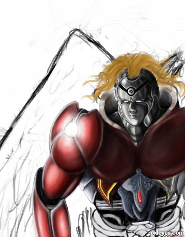 Creation of Blood angel: Step 6