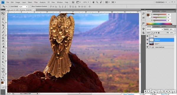 Creation of Golden Desert Eagle: Step 5