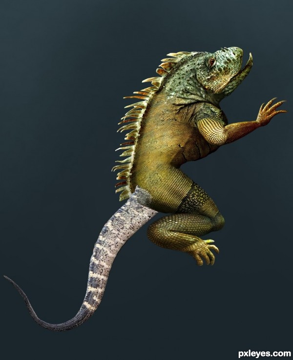 Creation of Grindylow has a friend: Step 15