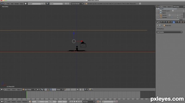 Creation of Water Drop: Step 4