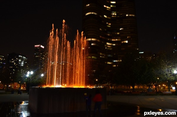 Fountain Navy Pier Chicago