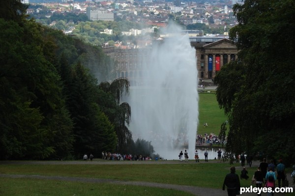 fountain in Kassel